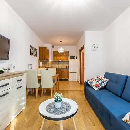 Victus Blue Apartment With Parking And Terrace By Noclegi Renters Apartment *