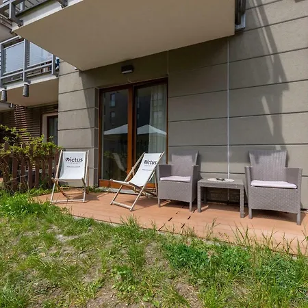 Victus Blue Apartment With Parking And Terrace By Noclegi Renters * Zoppot
